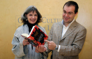 Javier Sierra and I - Javier is one of the most successful authors in Spain 