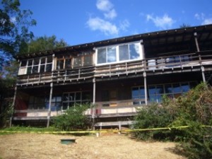 Icky ramshackle Japanese house