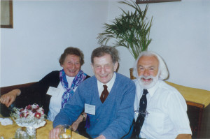 Saral and David Bohm Prague June 1992