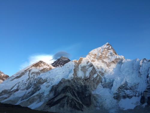 15 - Everest (dark mountain in the center, back)