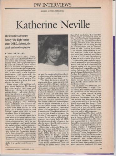 Publishers Weekly Interview Dec 1988 (1)