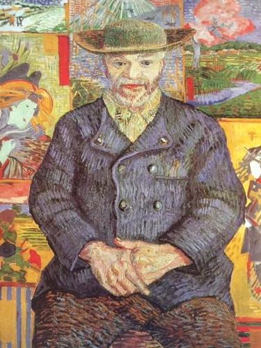 Van Gogh 'Portrait of Père Tanguy' 1887