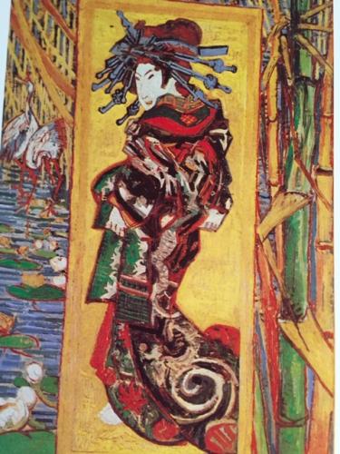 Van Gogh 'Courtesan (after Eisen)' 1887