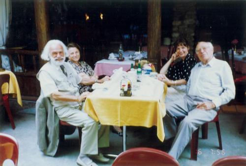 Helena and John Eccles, Locarno, 1992