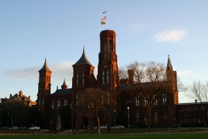 Smithsonian Castle front (wiki) free use